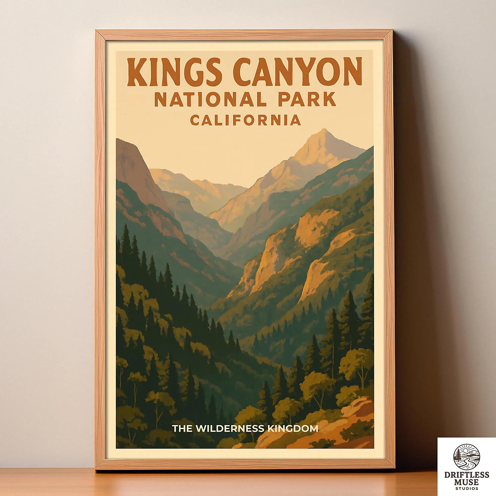 カリフォルニア国立公園の雄大な9枚のポスターセット - Etsy 日本