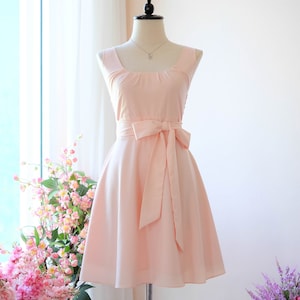 blush pink dresses for wedding guest