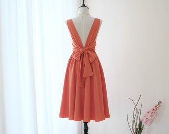 rustic cocktail dress