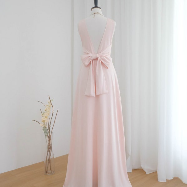 Beautiful Blush Evening Gown main image 1
