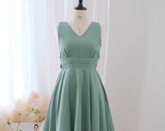 green shimmer dress Mermaid Green Sequin Prom Dress One Shoulder High Neck main image 0