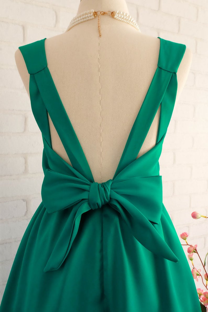 Cocktail Dresses Emerald Bridesmaid