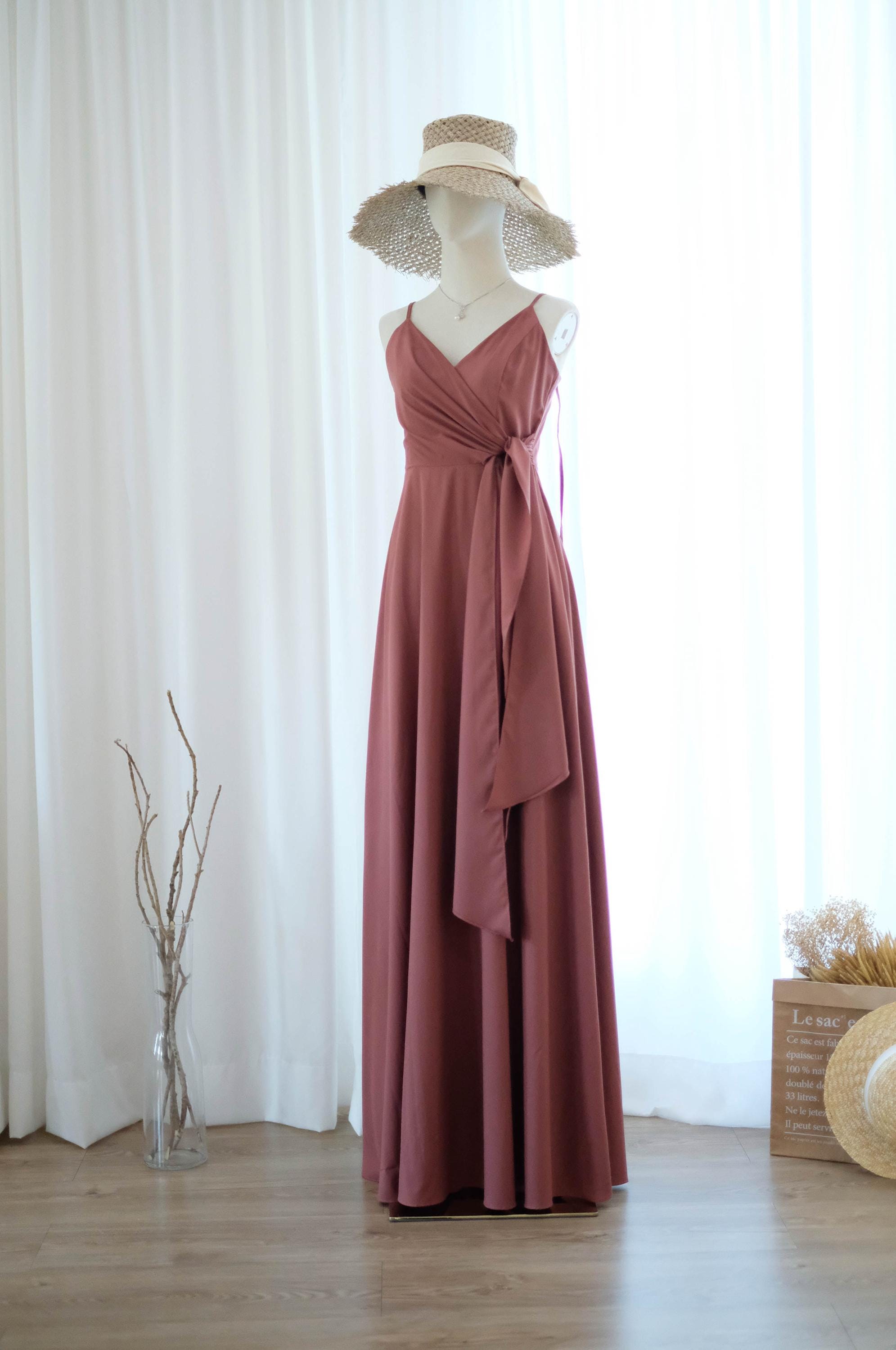 Desert Rose Old Rose Gown For Maid Of Honor Azazie Dresses Desert