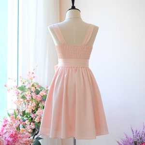 Pink Bridesmaid Dress Blush Pink Dress Vintage Wedding Dress - Etsy