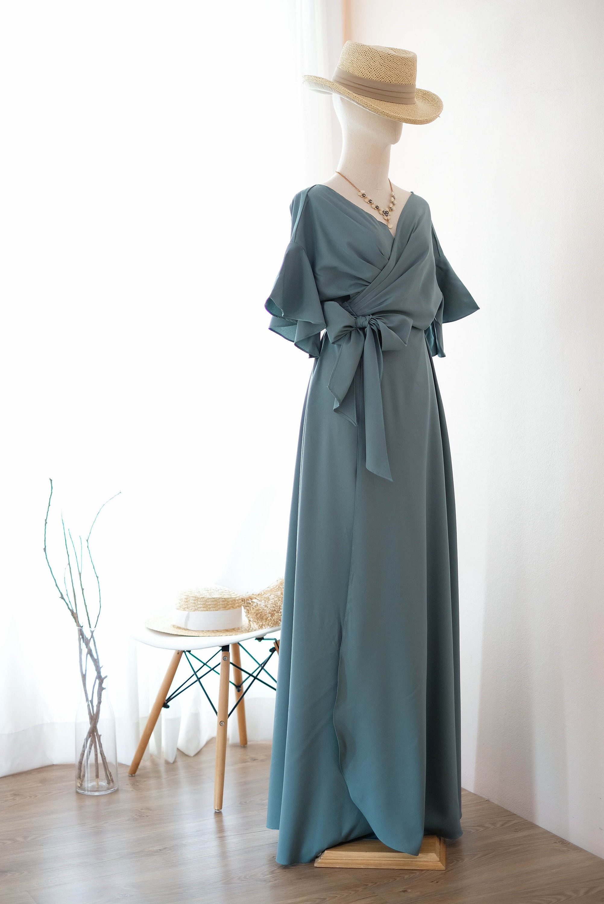Sage Green Mother of Bride Dresses - Etsy