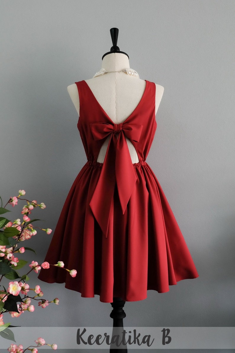 Blood Red Evening Dresses