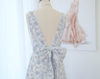 Jacquard prairie dress, Vintage bridesmaid dress, Backless wedding guest dresses, Maid of honor, Cottagecore dress, Woman long dress