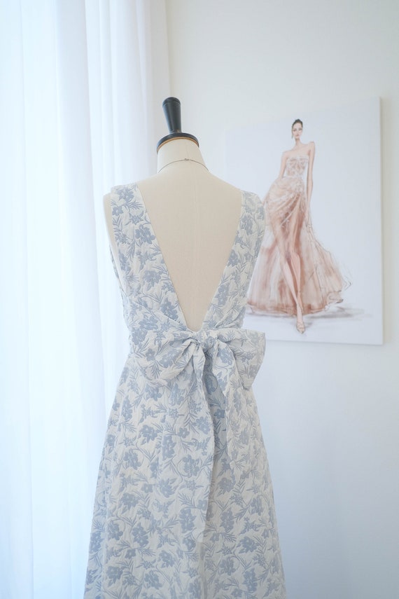 Jacquard bridesmaid dress cheap