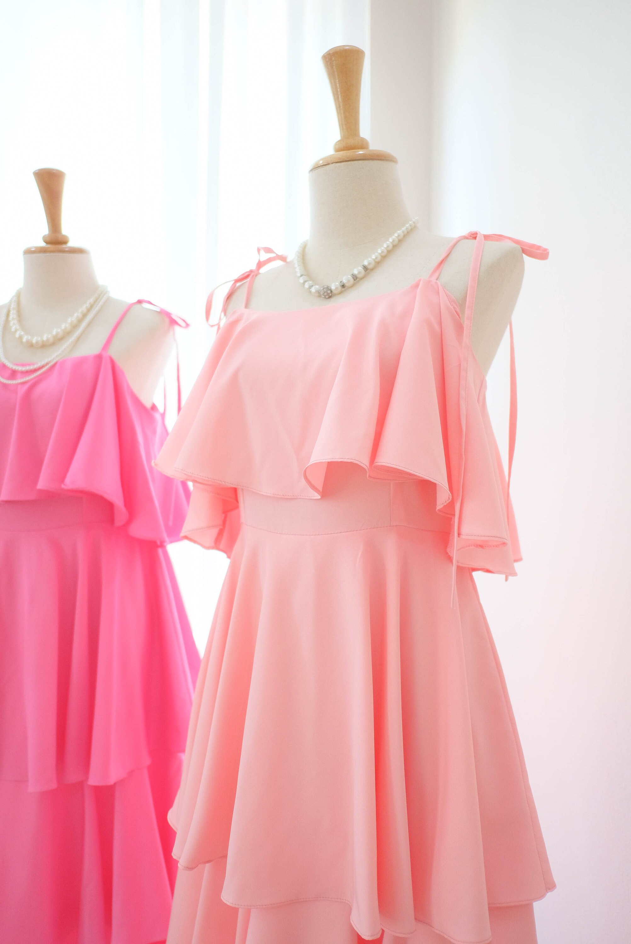 Baby pink colour gown Clearance