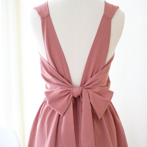 English rose pink party dress , bridesmaid dress , cocktail wedding guest dress , short party dress ,Rosewood dress