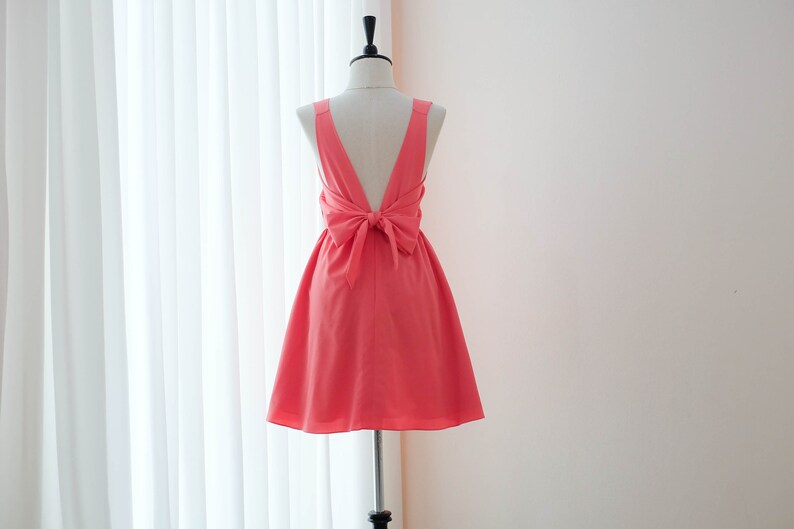Prom Dress Dark Orange