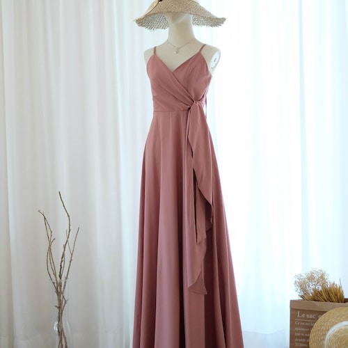 old rose pink bridesmaid dresses Old Pink Bridesmaid Dresses