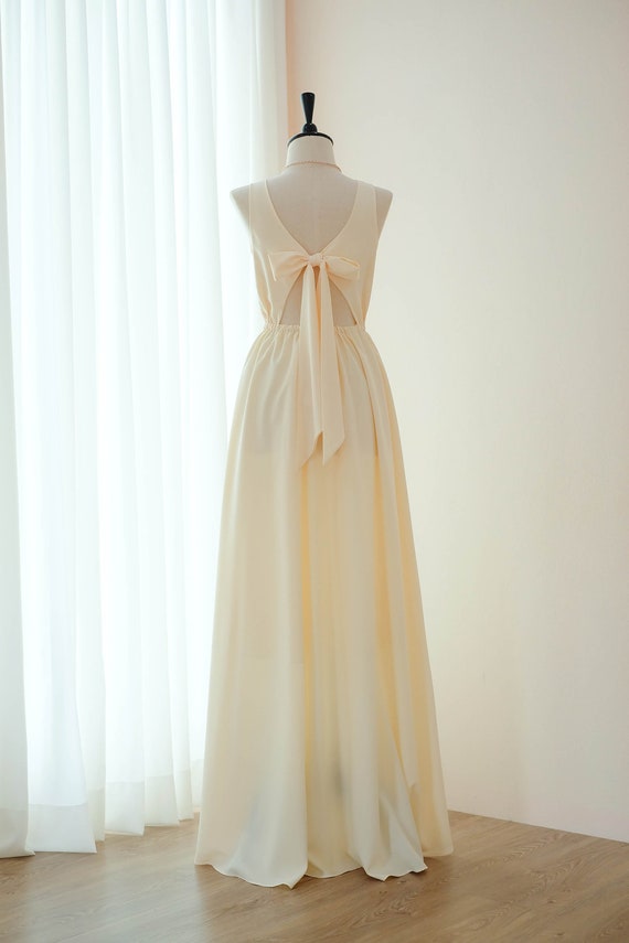 butter yellow bridesmaid dresses
