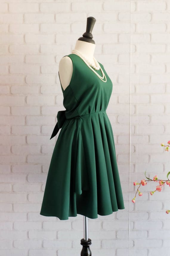 parti vert dress