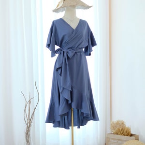 slate blue dress short Mini Dress Slate Blue Sequin Dress Sparkly Short Spaghetti Straps Sequin  Homecoming Dress Modern