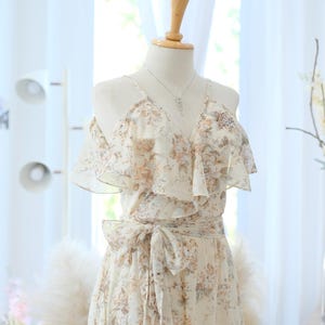 etsy bridesmaid dresses chiffon Long Chiffon Bridesmaid Dress