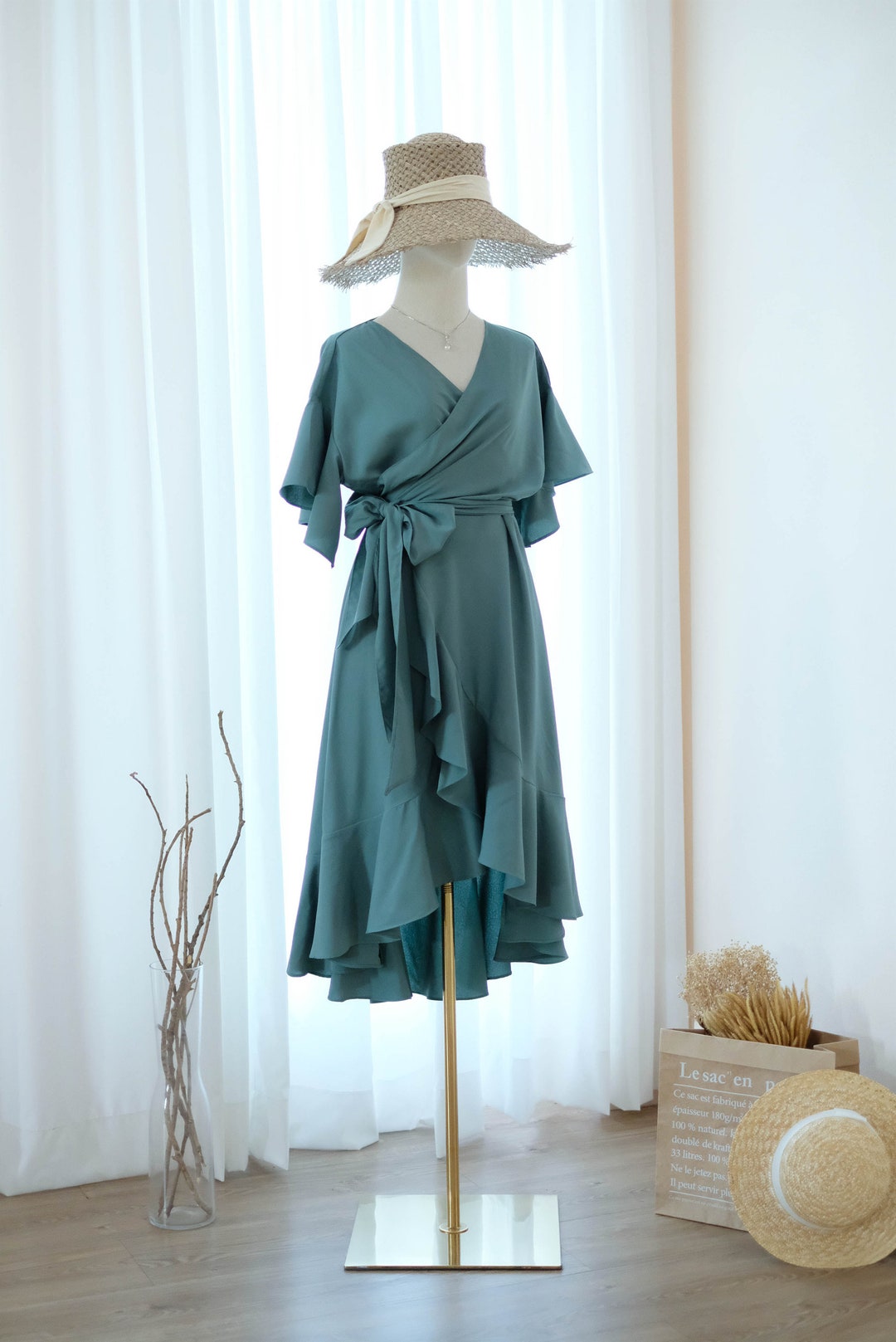 Earthy Sage Green Dress Sage Bridesmaid Dresses Cocktail Prom Party
