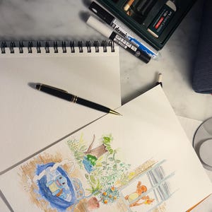 Aquarelle - Personnalisée