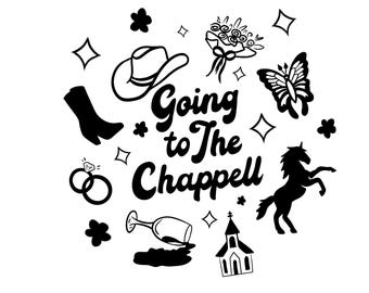 Descarga el archivo SVG para Cricut "Despedida de soltera en Chappell".