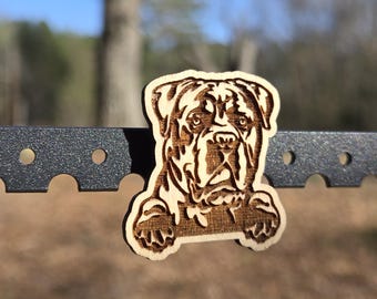 Laser Engraved Cane Corso Magnet