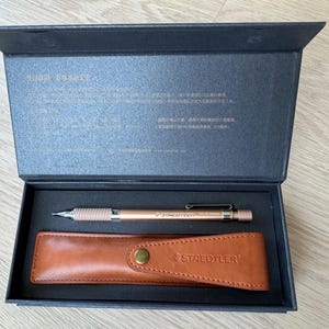 Staedtler Mechanical Pencil 925 35 0.5mm Streamer Gold (Limited Edition). Gift Wrapped.