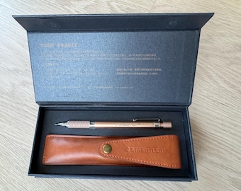 Staedtler Mechanical Pencil 925 35 0.5mm Streamer Gold (Limited Edition). Gift Wrapped.