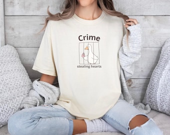 Funny Goose Shirt, Silly Goose On The Loose T-shirt, Comfort Colors® Meme Graphic Tee, Sarcastic Animal Shirt,Funny Gift For Her,Goose Shirt