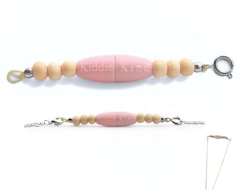 Cierre de seguridad desmontable para collar infantil, adaptador de collar de silicona, cierre de seguridad para niños, conector de joyería infantil, cierre de collar fácil de usar.