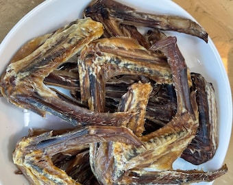 Dehydrated Duck Wing Chews | Natural Dog and Cat Treats