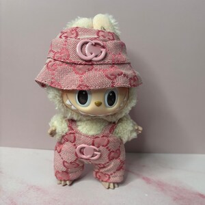 Labubu Luxury Inspired 2 Piece Clothing Set, Handmade Doll Clothing (Standing Labubu Only)