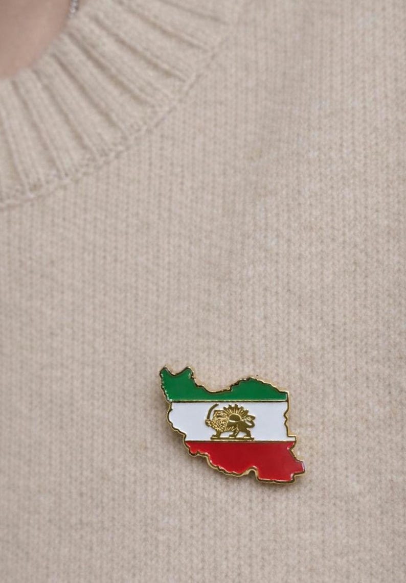 Iran Map Pin detail view