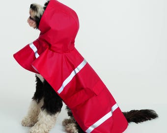 Personalized Dog Rain Coat