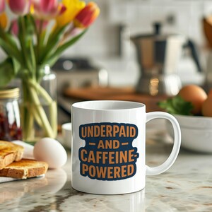 Funny Ceramic Mug, Coffee Cup for Gifts, Humorous Drinkware for Birthdays, Holidays, or Office Use