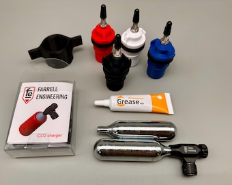 Fizzy Fitting - Presta Kit - Voeg CO2-koolzuur toe aan de Pinter 3 Hopper Port - Eenvoudige, complete kant-en-klare kit!