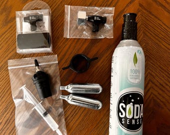 Fizzy Fitting MAX-kit: voeg CO2-carbonatatie toe aan je Pinter 3 + SodaStream/SimpliSoda-compatibiliteit - kant-en-klaar