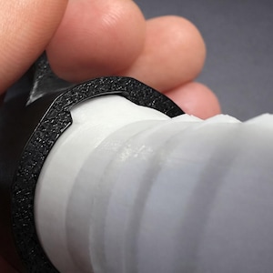 included universal wrench does both the Fizzy Fitting and the Pinter hopper vial. making installation a breeze.