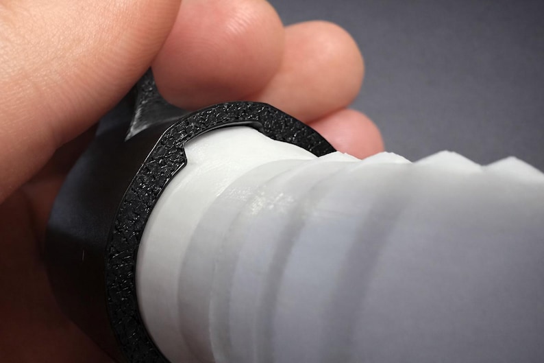 included universal wrench does both the Fizzy Fitting and the Pinter hopper vial. making installation a breeze.
