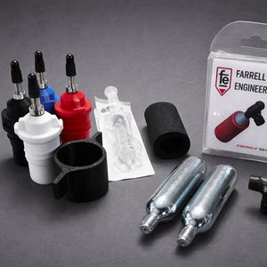 Fizzy Fitting - Fügen Sie dem Pinter 3 Hopper Port CO2 Karbonisierung hinzu - Einfaches, schlüsselfertiges Kit!