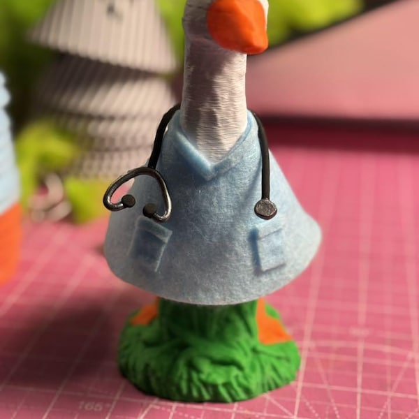 Traje de enfermera/médico hecho a mano – Disfraz de enfermera/médico hecho a mano, regalo para doctor