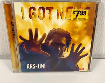 KRS-One I Got Next CD 1997 Original Press Boom Bap Hip Hop Classic Rap Album
