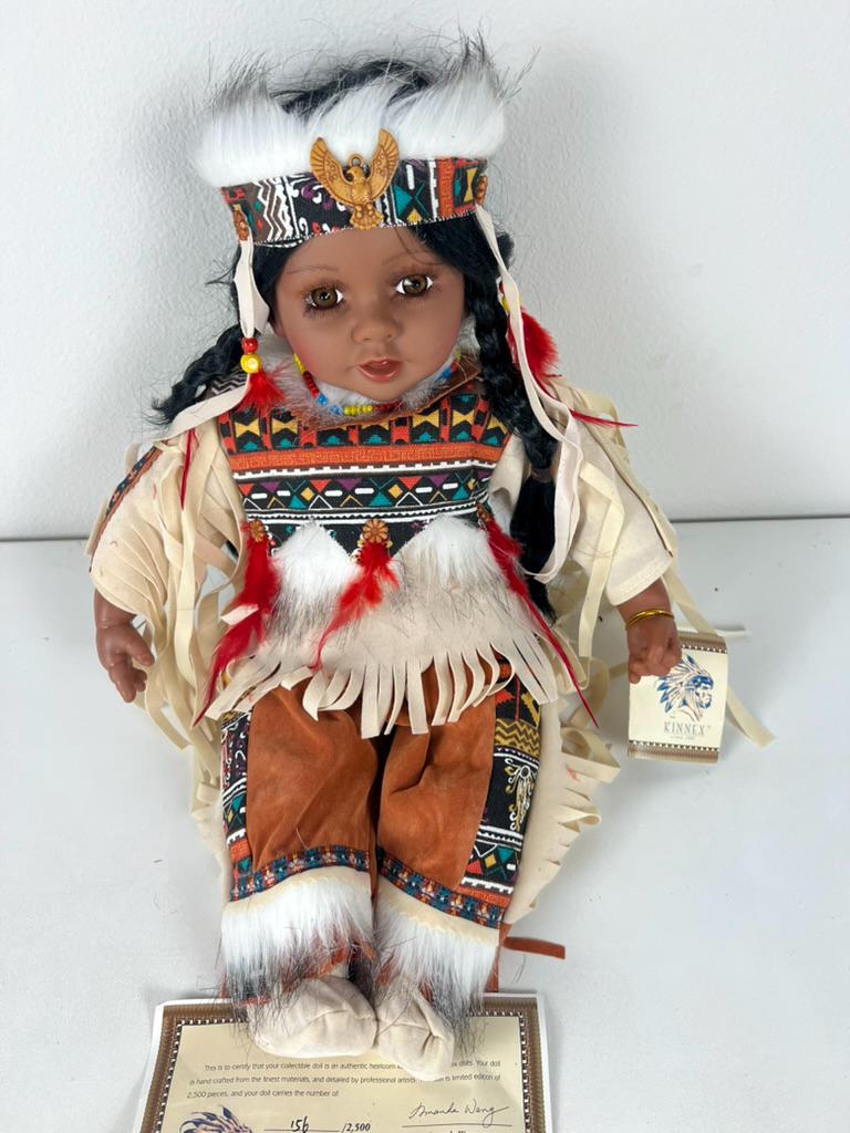 Limited Edition Kinnex Doll #154/2500 – Native-inspired Design