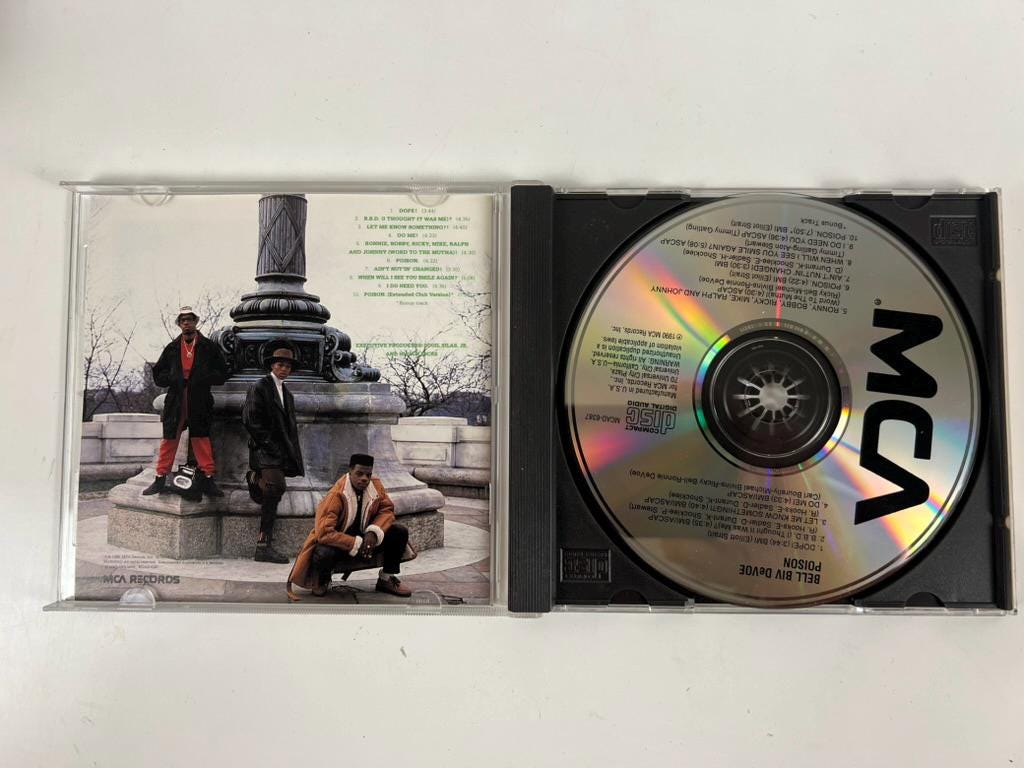 Bell Biv Devoe Poison CD (1990) | Vintage R&B New Jack Swing Album
