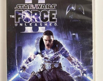 Star Wars The Force Unleashed II Nintendo Wii Game with Original Case Tested Working LucasArts