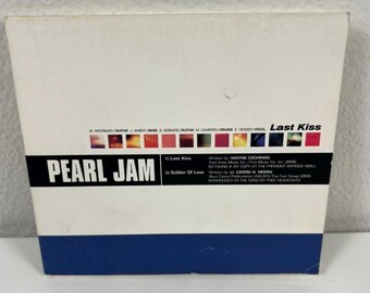Pearl Jam Last Kiss CD Single 2000 | Original Alternative Rock Grunge Music Vintage