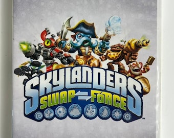 Skylanders Swap Force Nintendo Wii Game with Original Case Tested Working Activision