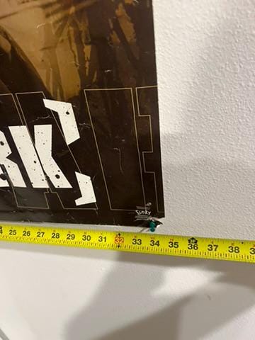 Vintage 2001 Linkin Park Poster Funky Enterprises #3575 Rock Band