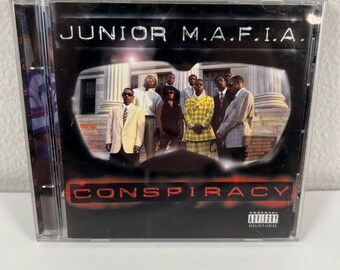 Junior M.A.F.I.A. Conspiracy CD (1995) Big Beat Atlantic Original 90s East Coast Hip Hop Album
