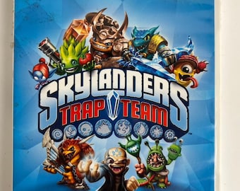 Skylanders Trap Team Nintendo Wii Game Complete With Case Tested Working