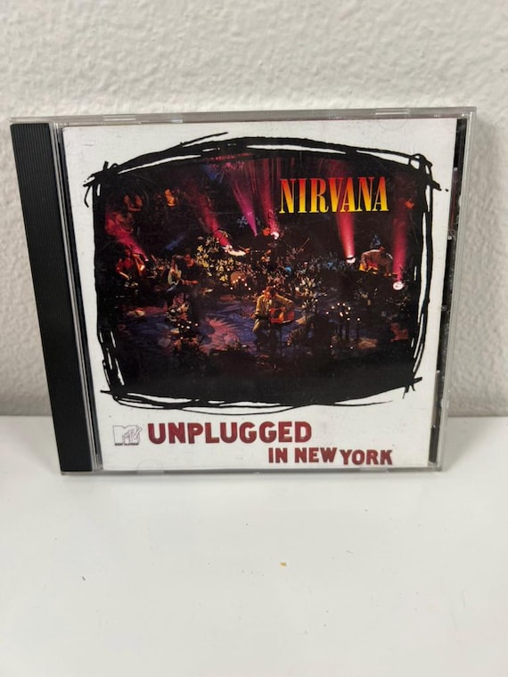 Nirvana MTV Unplugged in New York - 1994 CD - Vintage Grunge