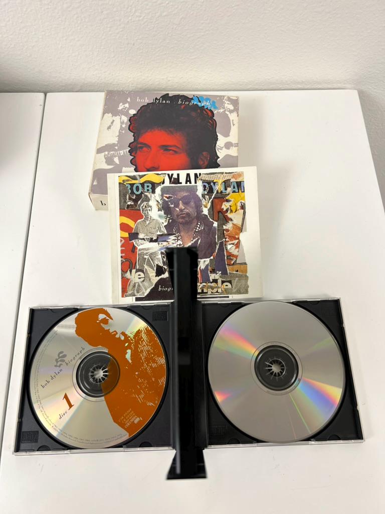 Bob Dylan Biograph 3CD Box Set 1985 Columbia Original USA Folk